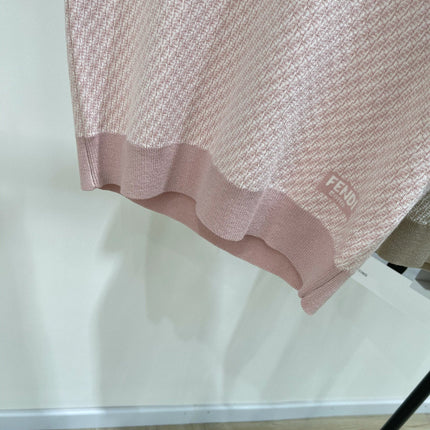 FENDI JACQUARD KNIT SWEATER 273205