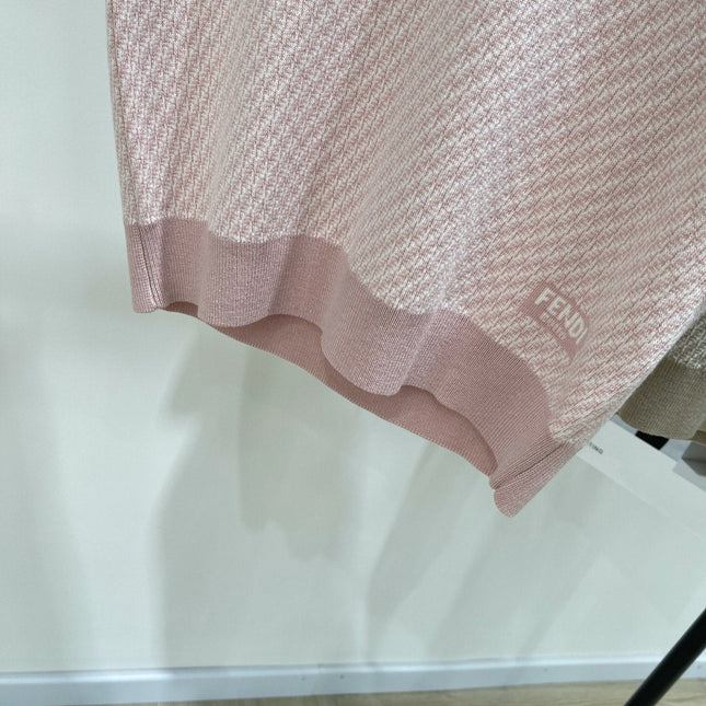 FENDI JACQUARD KNIT SWEATER 273205