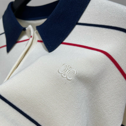 CELINE LONG-SLEEVE POLO SWEATER 275968