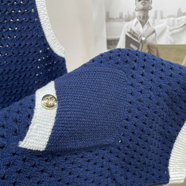 GUCCI PULLOVER KNIT DRESS WITH CUT-OUT DESIGN 276061