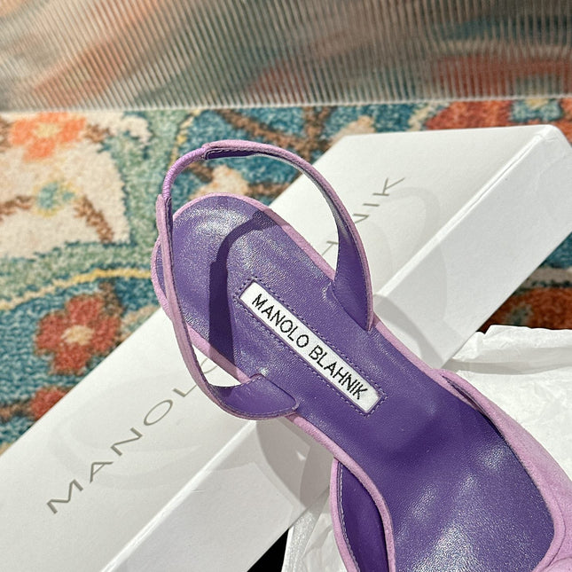 maysale 70 purple suede calfskin