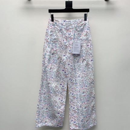 CC PRINTED JEANS 268027