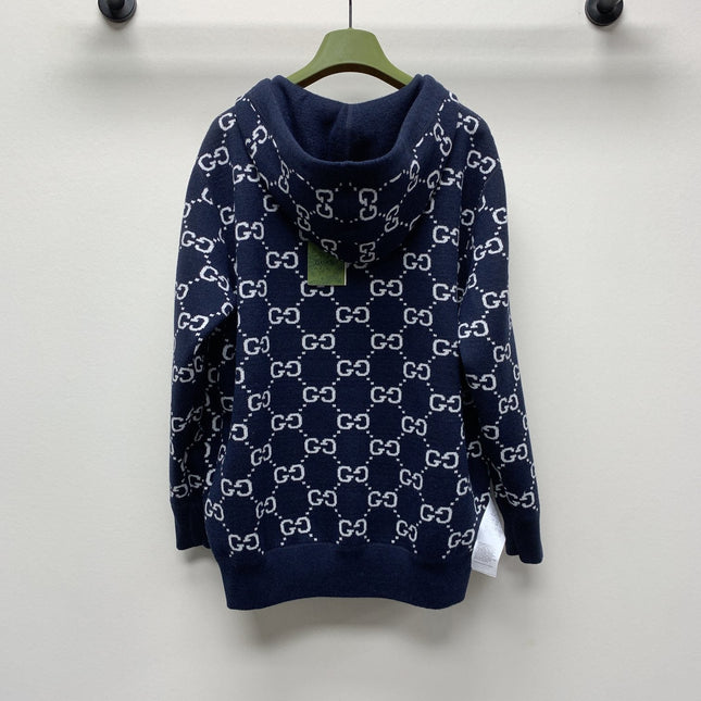 GUCCI ZIP-UP KNIT JACKET 232193