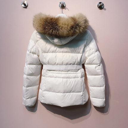 MONCLER 25S COAT IN WHITE 054