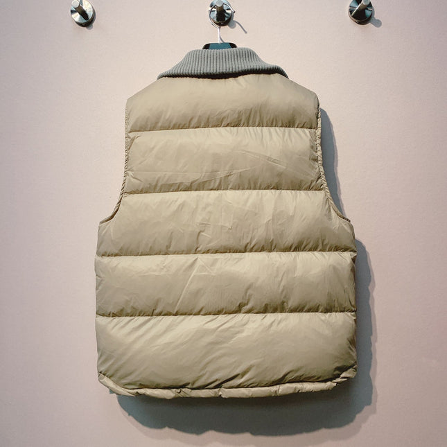 CELINE 25S UFFER VEST WITH KNIT COLLAR 0044