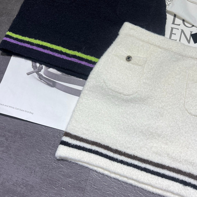 CHANEL 25S SKI COLLECTION SKIRT 436