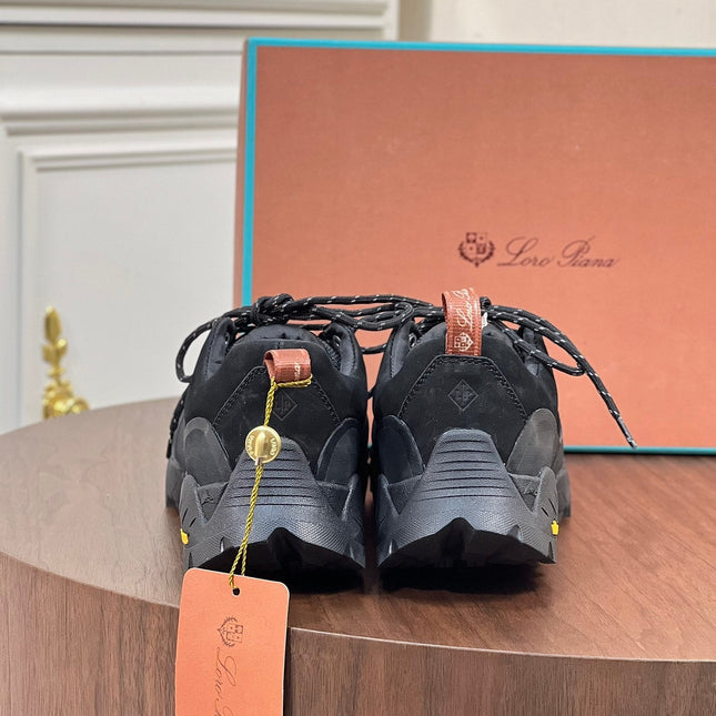 LP KATHARINA SNEAKER BLACK SUEDE