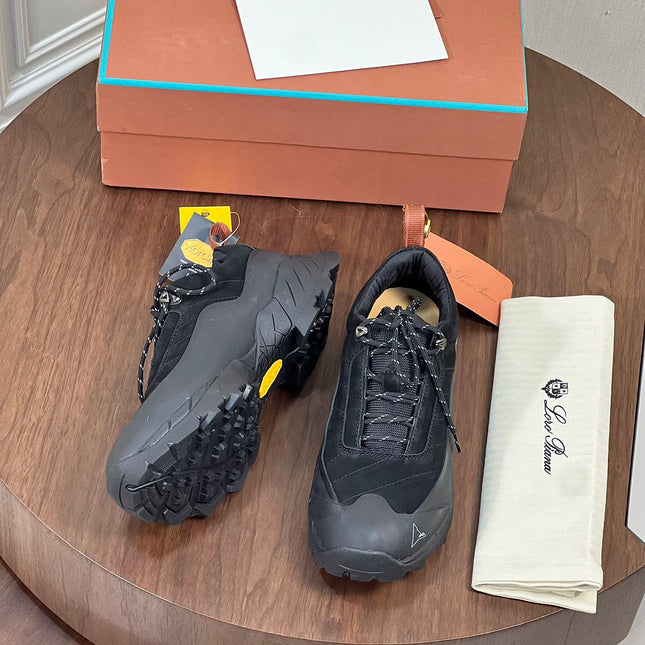 LP KATHARINA SNEAKER BLACK SUEDE