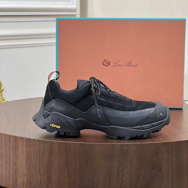 LP KATHARINA SNEAKER BLACK SUEDE