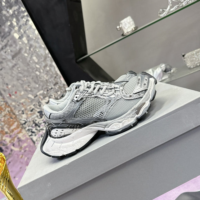 STAPLER SNEAKER IN GRAY POLYURETHANE AND POLYESTER