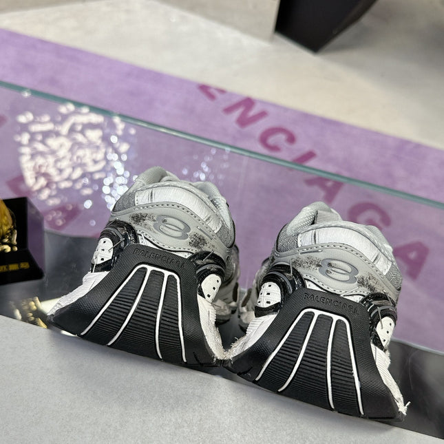 STAPLER SNEAKER IN GRAY POLYURETHANE AND POLYESTER