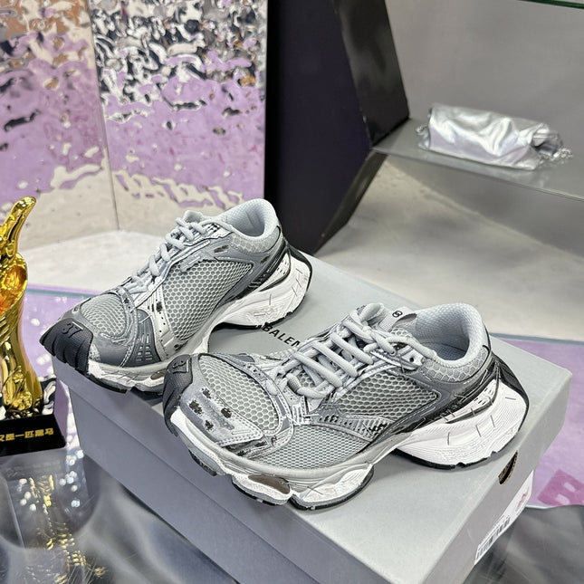 STAPLER SNEAKER IN GRAY POLYURETHANE AND POLYESTER