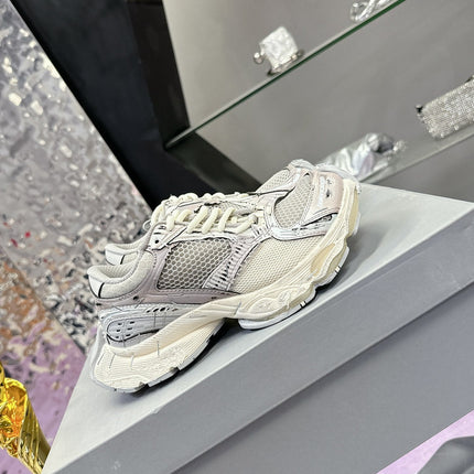 STAPLER SNEAKER IN BEIGE AND GREY POLYURETHANE AND POLYESTER