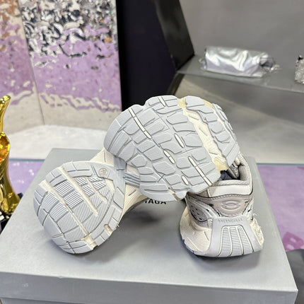 STAPLER SNEAKER IN BEIGE AND GREY POLYURETHANE AND POLYESTER