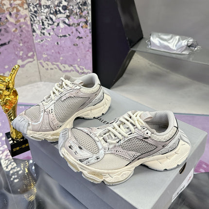 STAPLER SNEAKER IN BEIGE AND GREY POLYURETHANE AND POLYESTER