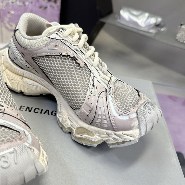 STAPLER SNEAKER IN BEIGE AND GREY POLYURETHANE AND POLYESTER