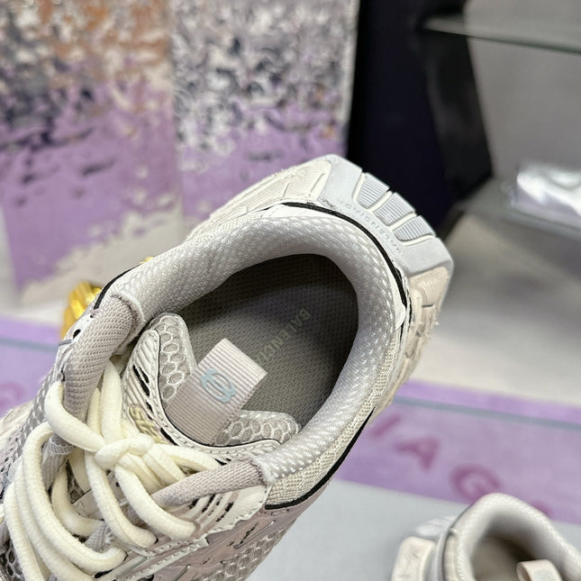 STAPLER SNEAKER IN BEIGE AND GREY POLYURETHANE AND POLYESTER