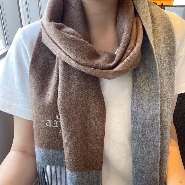 CASHMERE SCARF 180 CM PERSIAN ORANGE