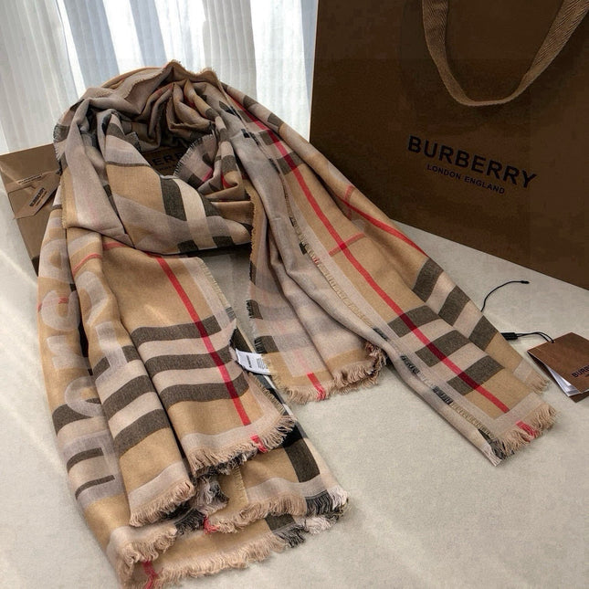 BBR SCARF 220 CM IN CASHMERE 507198