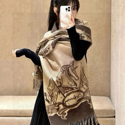 BBR SCARF 210 CM IN CASHMERE 537299