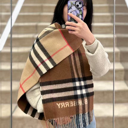 BBR SCARF 168 CM IN CASHMERE 540607