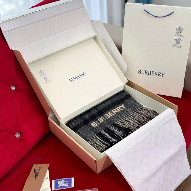 BBR SCARF 168 CM IN CASHMERE 540608