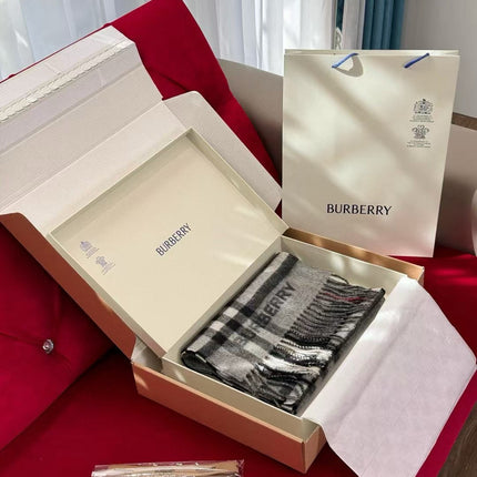 BBR SCARF 168 CM IN CASHMERE 540611