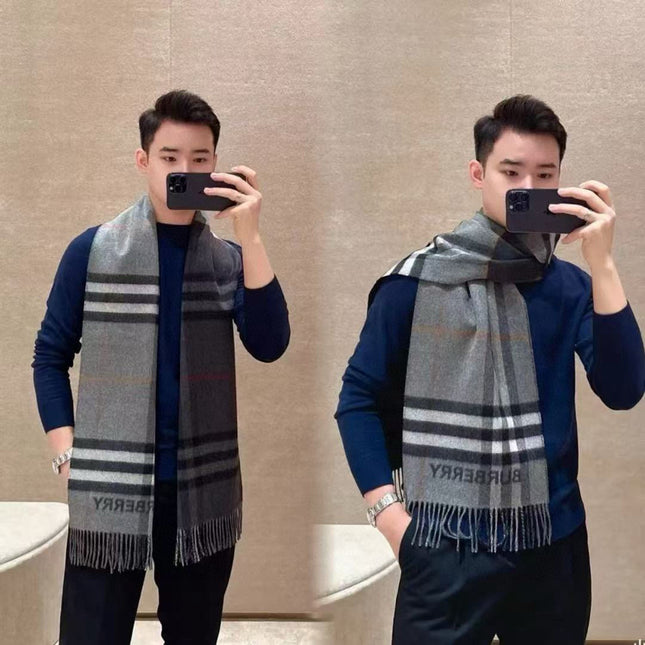 BBR SCARF 168 CM IN CASHMERE 540611