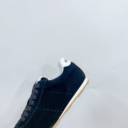 PLUME SUEDE SNEAKERS BLACK