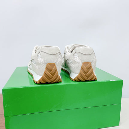 ORBIT SNEAKER IN SEA SALT SUEDE AND TECHNICAL MESH