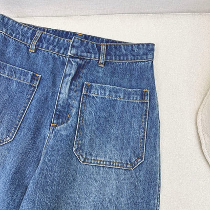 DIOR 25S WIDE-LEG JEANS 496