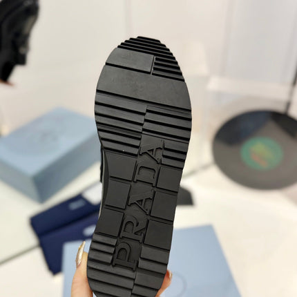 PRA BRUSHED LOAFERS BLACK LAMBSKIN