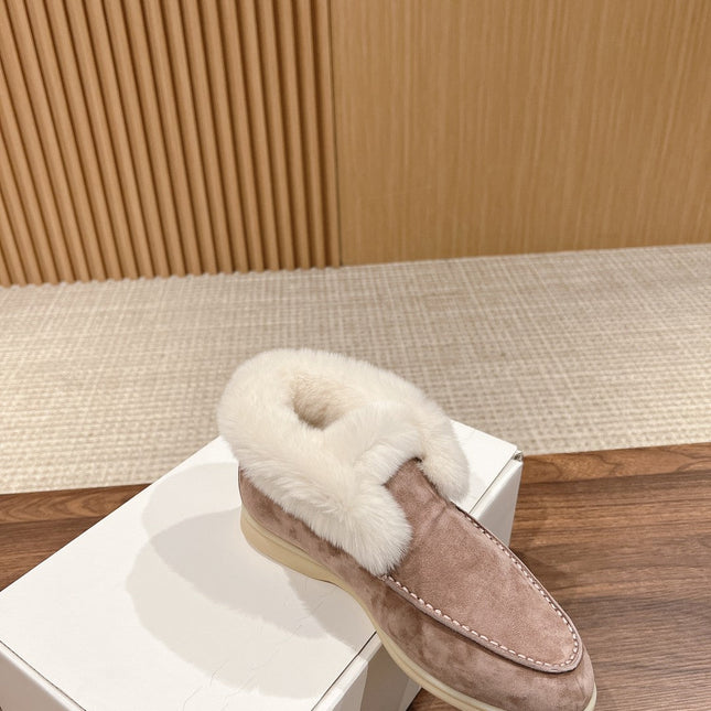 LP CLASSIC SUMMER CHARMS WALK LOAFERS CAMEL CALFSKIN