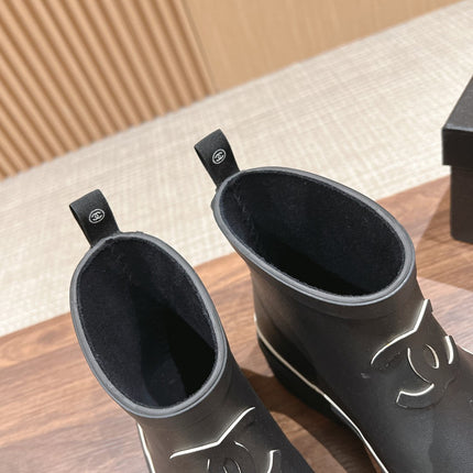 CC RAIN BOOTS BLACK TPU