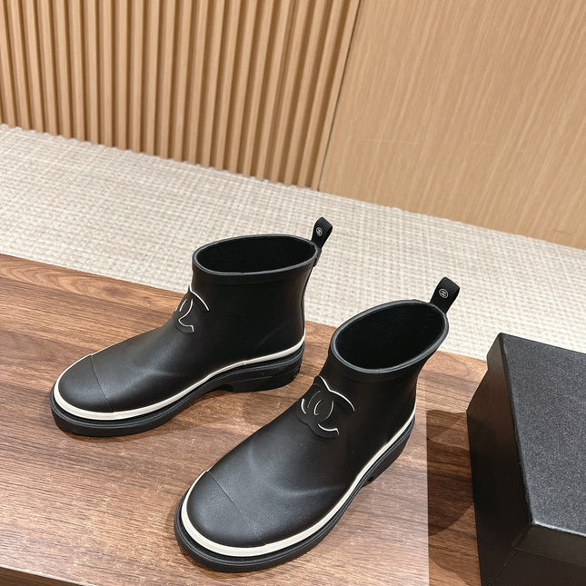 CC RAIN BOOTS BLACK TPU