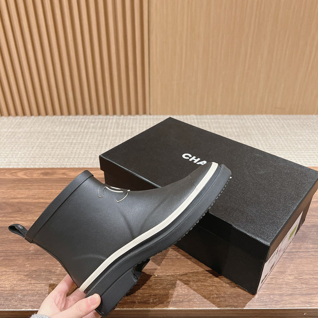 CC RAIN BOOTS BLACK TPU