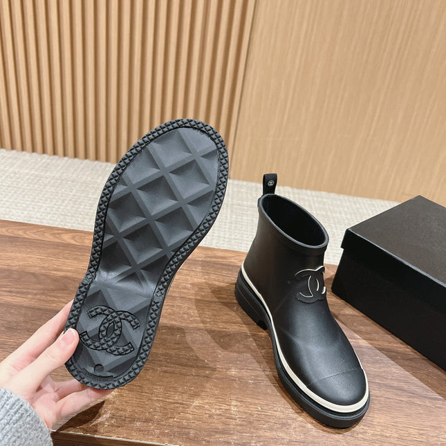 CC RAIN BOOTS BLACK TPU