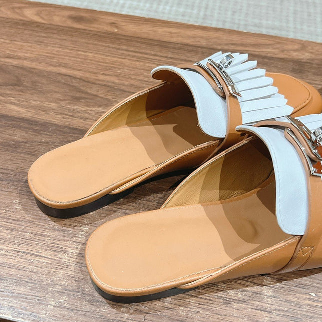 0Z Mule Fringed Bronze