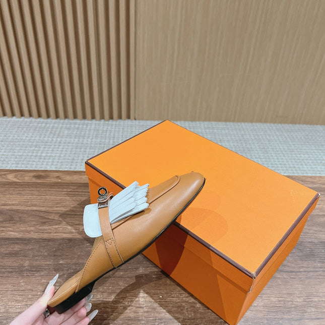 0Z Mule Fringed Bronze