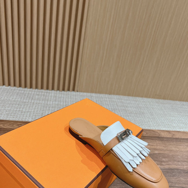 0Z Mule Fringed Bronze