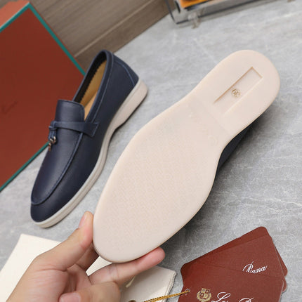 LP SUMMER CHARMS WALK LOAFERS BLACK LAMBSKIN