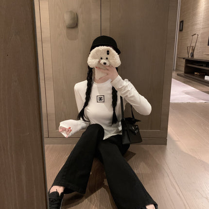 CHANEL 25S LONG SLEEVE T SHIRT STYLE 104