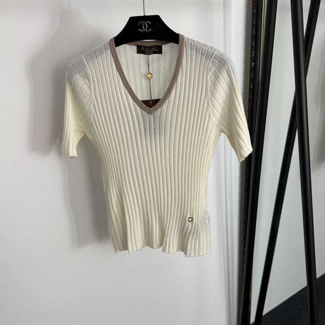 LP SHORT-SLEEVE KNIT TOP 49