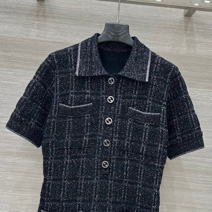 Gucci 2025 Dress Black Wool Viscose