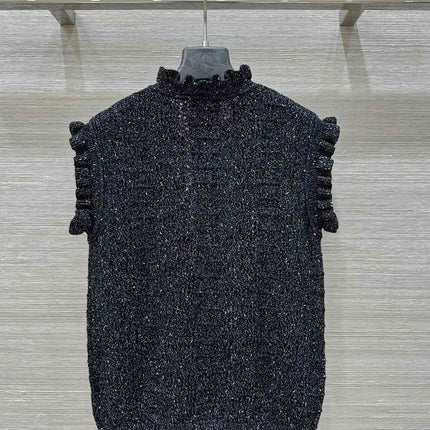 CHANEL SLEEVELESS TOP STYLE 74