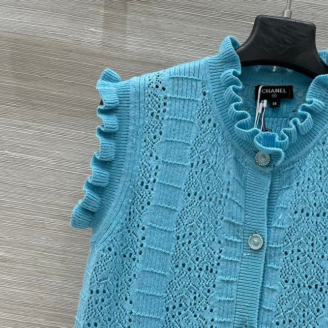 CHANEL SLEEVELESS TOP STYLE 73