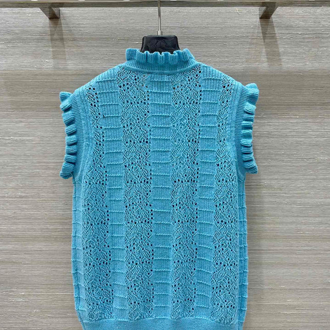 CHANEL SLEEVELESS TOP STYLE 73