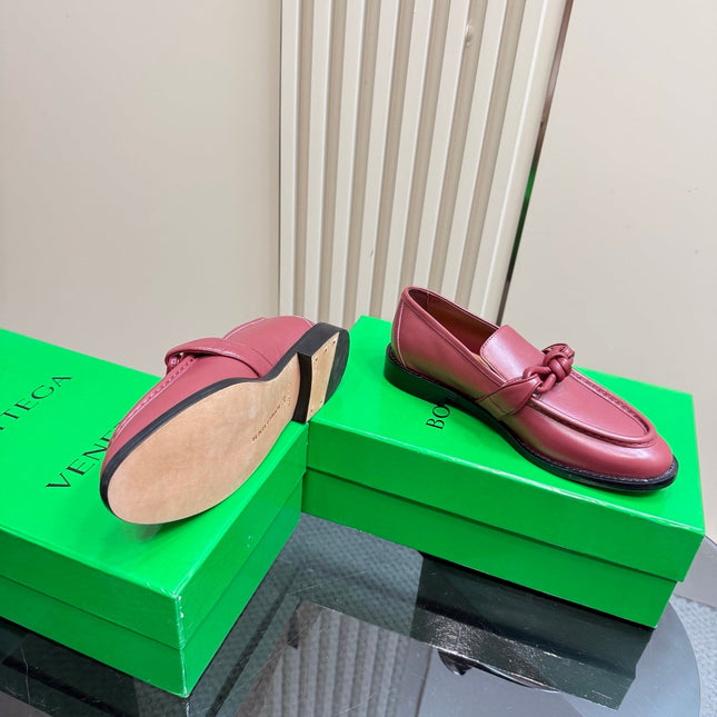 ASTAIRE LOAFER IN BERRY RED CALFSKIN