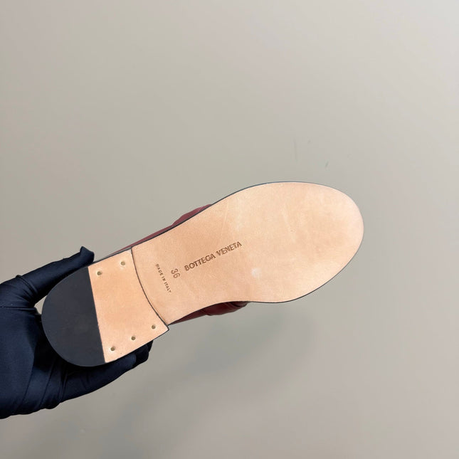 ASTAIRE LOAFER IN BERRY RED CALFSKIN