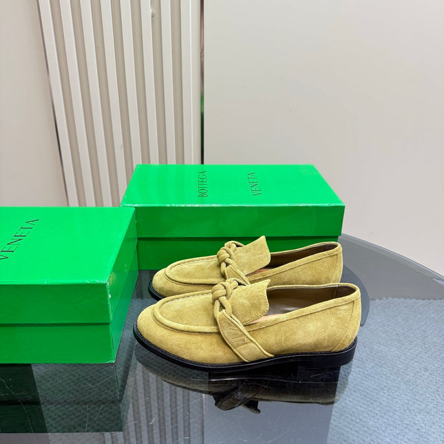 ASTAIRE LOAFER IN OLIVE GREEN SUEDE